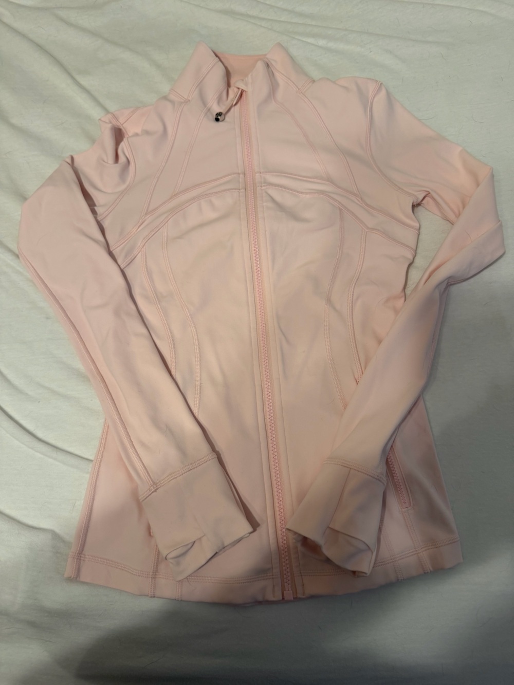 lululemon athletica Light Pink Full-Zip Women’s Athletic Jacket